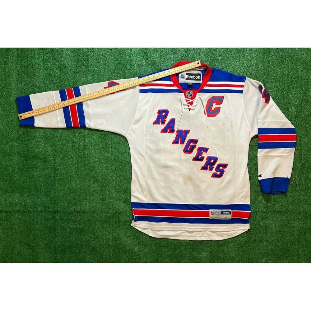 Reebok Vtg New York Rangers Jersey Reebok CCM NHL… - image 5