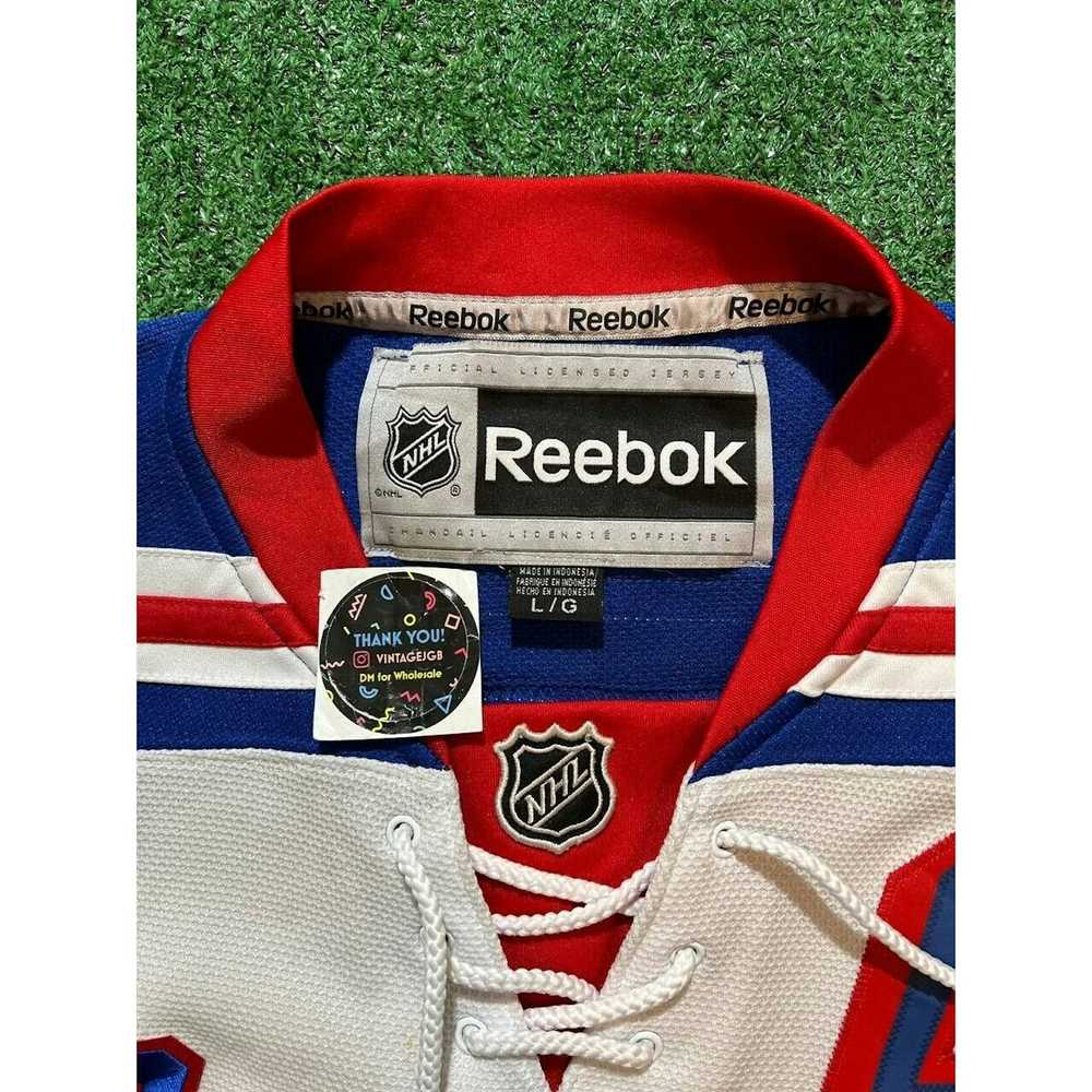 Reebok Vtg New York Rangers Jersey Reebok CCM NHL… - image 7