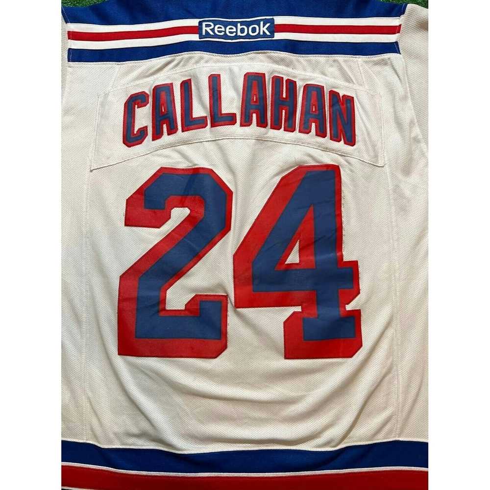 Reebok Vtg New York Rangers Jersey Reebok CCM NHL… - image 8