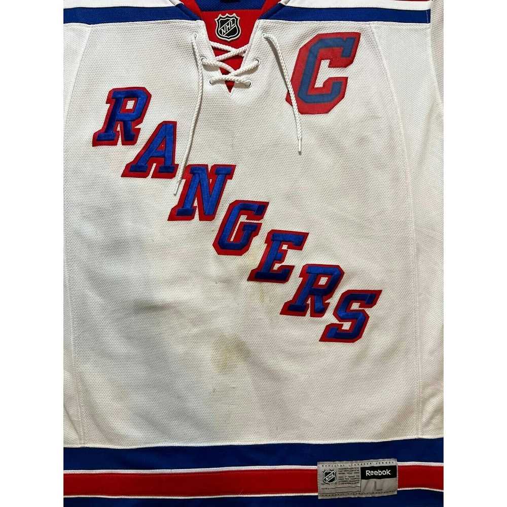 Reebok Vtg New York Rangers Jersey Reebok CCM NHL… - image 9