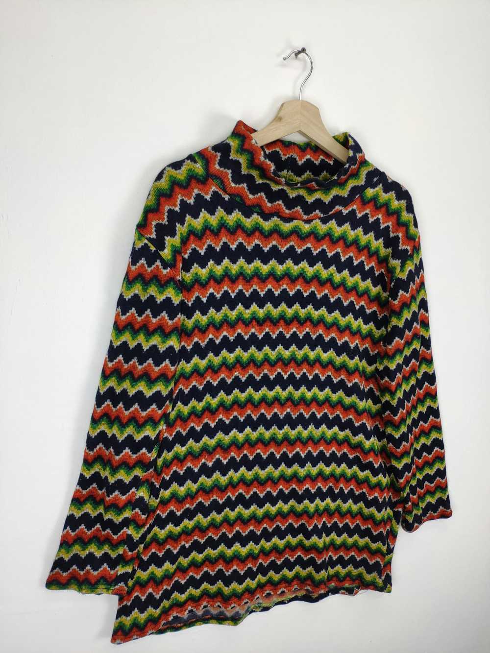 Aran Sweater Market × Japanese Brand × Rainbow Vi… - image 3