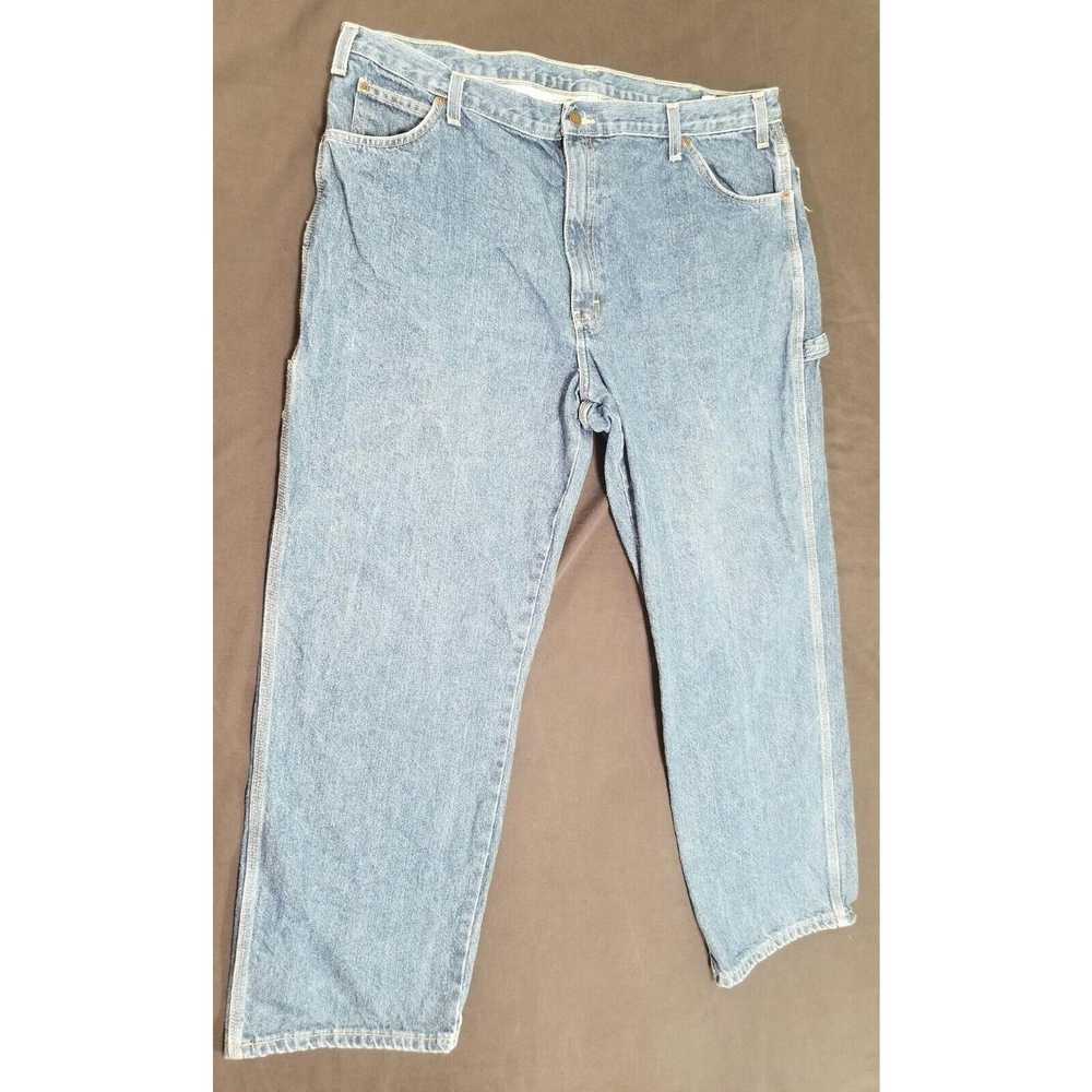 Dickies Dickies Carpenter Jeans Mens 42x30 Blue D… - image 2