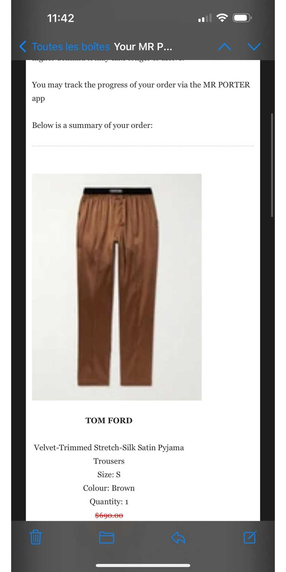 Tom Ford Tom Ford Silk Pants - image 8