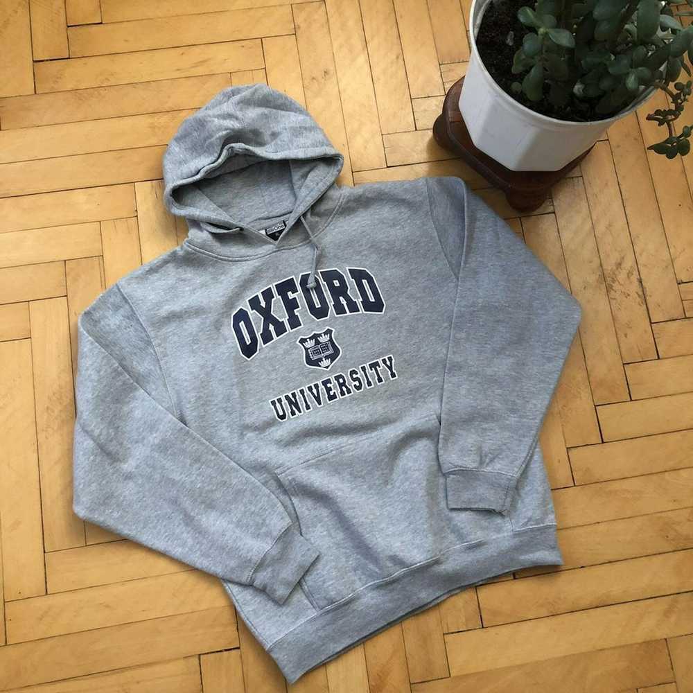 Streetwear × Vintage Y2k Oxford University Hoodie - image 1