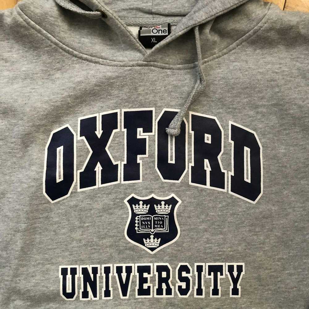 Streetwear × Vintage Y2k Oxford University Hoodie - image 4