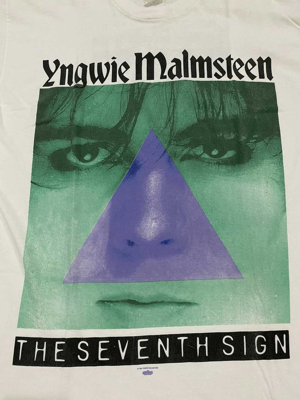 Band Tees × Vintage Rare Vintage Yngwie Malmsteen… - image 4