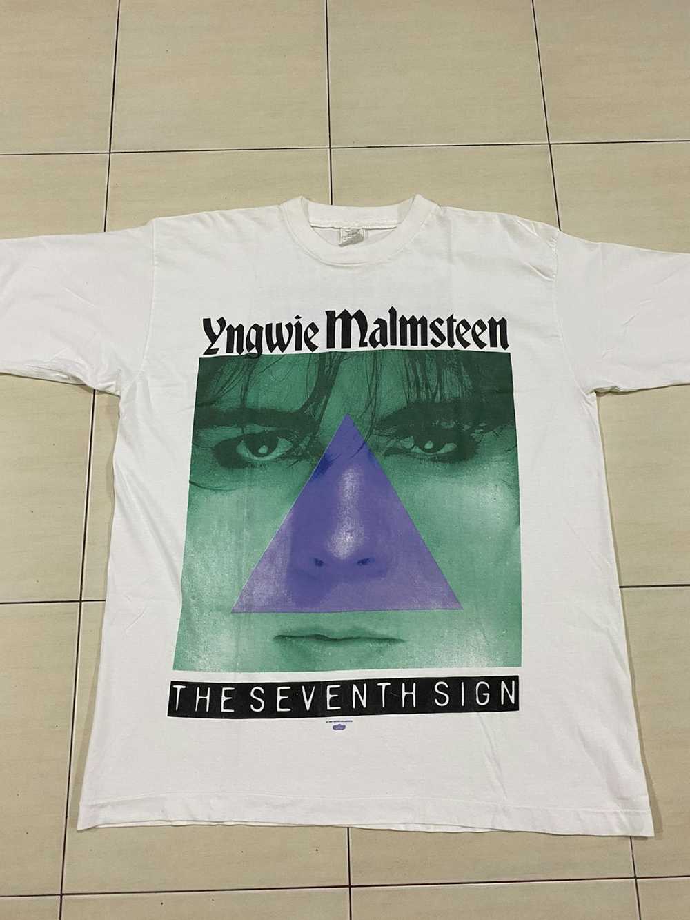 Band Tees × Vintage Rare Vintage Yngwie Malmsteen… - image 5