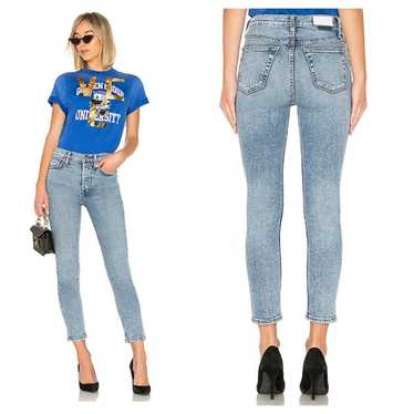 RE/DONE Re/Done Originals High Rise Ankle Jean in 