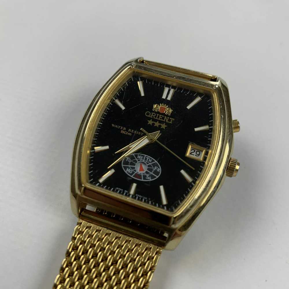 Japanese Brand × Orient Orient automatic gold wat… - image 3