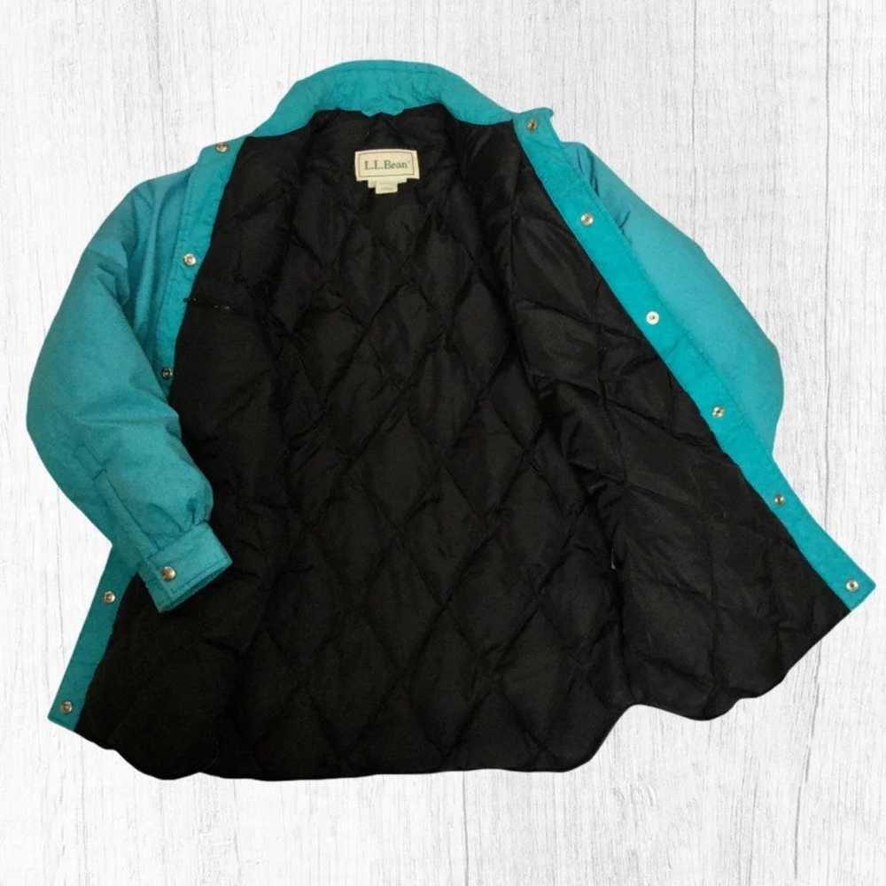 L.L. Bean Goose Down Jacket Winter Coat Outerwear… - image 4