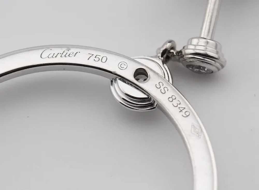 Cartier Diamants Legers  Diamond 18k White Gold C… - image 6