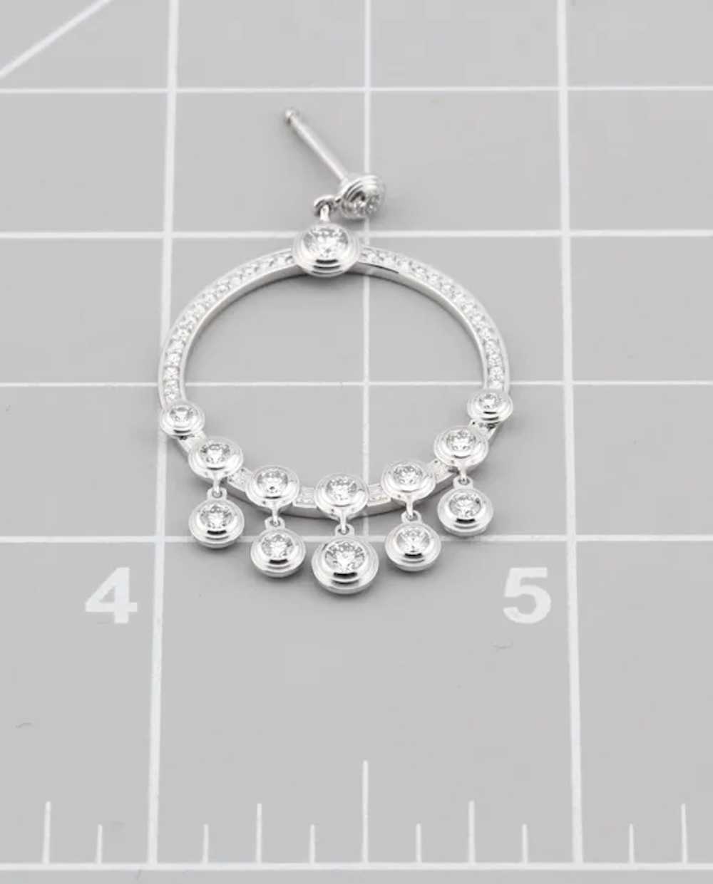 Cartier Diamants Legers  Diamond 18k White Gold C… - image 8