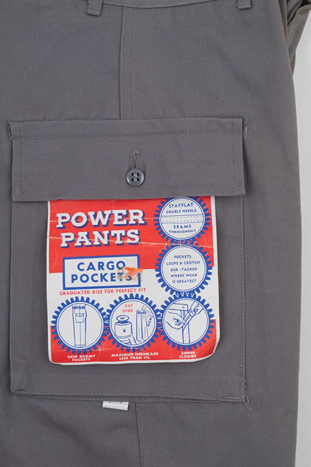 1950s Vintage Cargo Pants - image 2