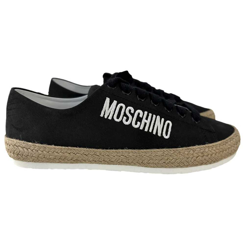 Moschino Leather low trainers - image 1