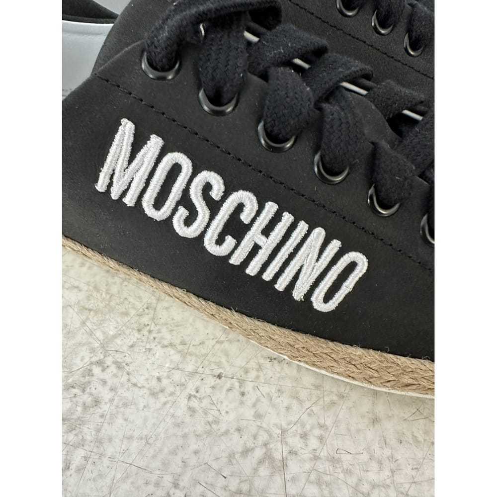 Moschino Leather low trainers - image 7