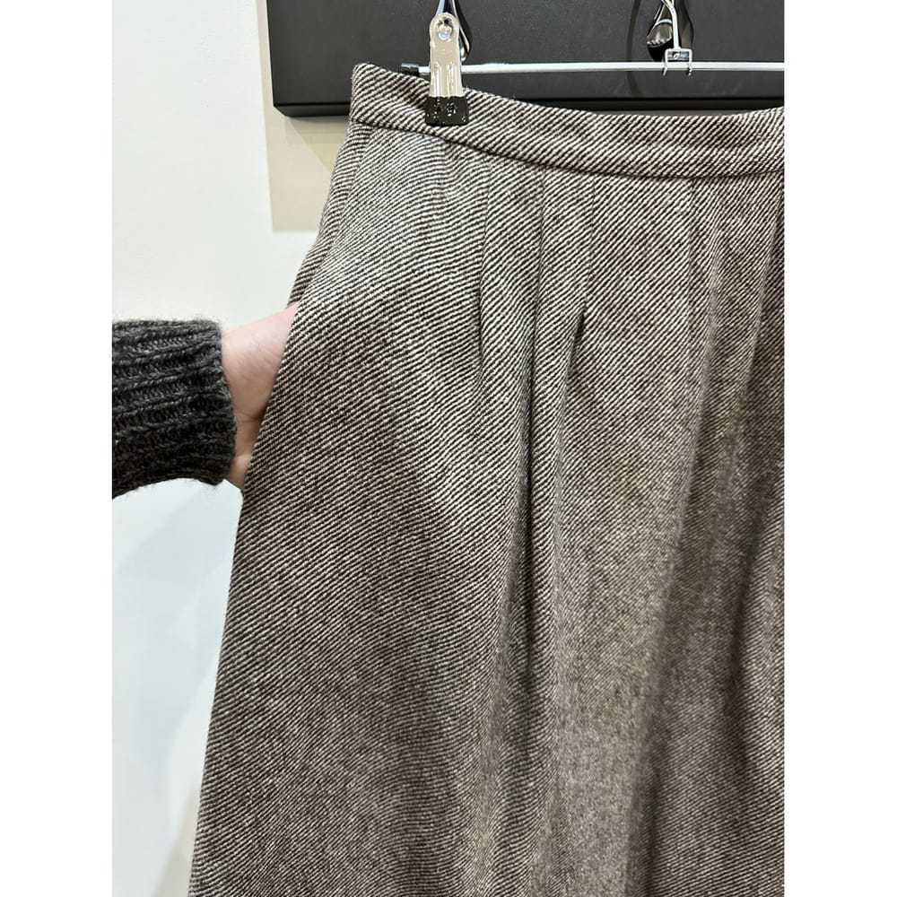 Jaeger London Wool mid-length skirt - image 3