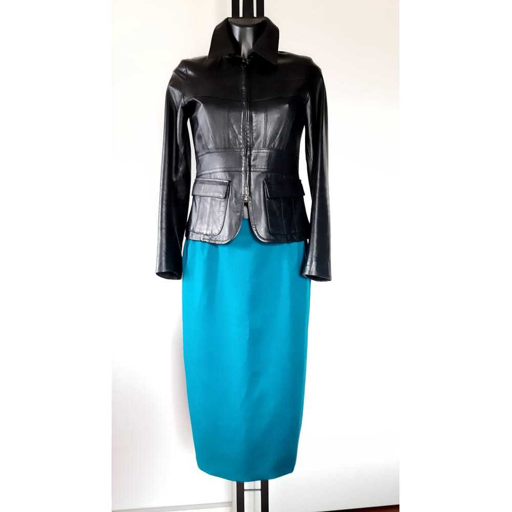 Blumarine Leather blazer - image 10