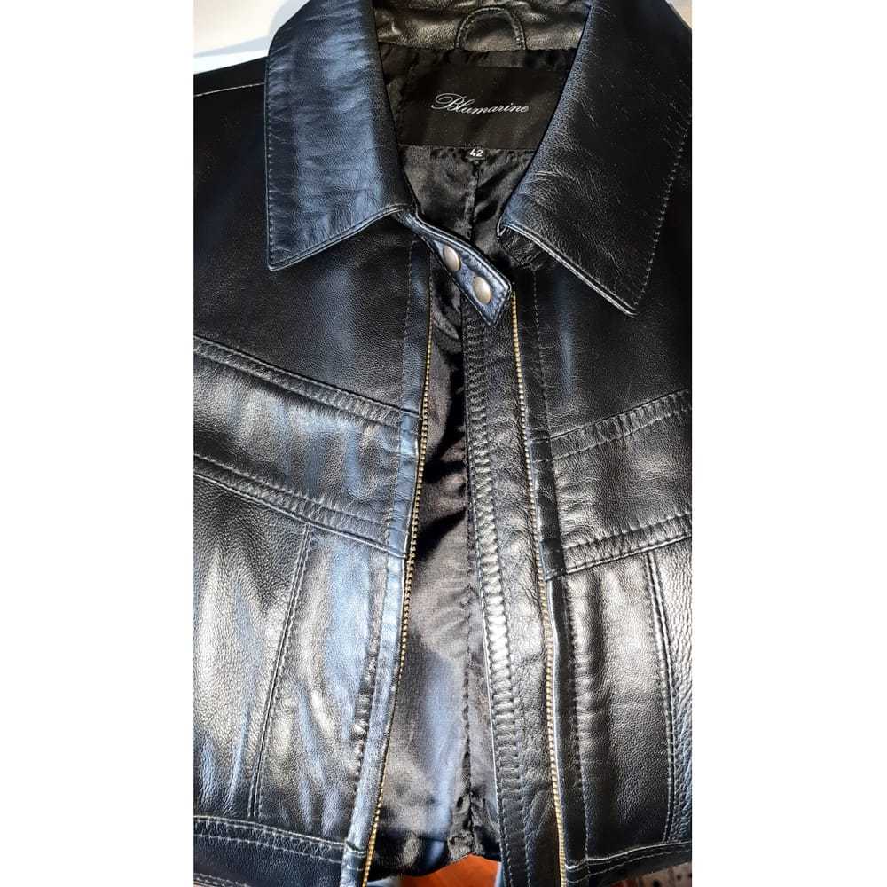 Blumarine Leather blazer - image 3