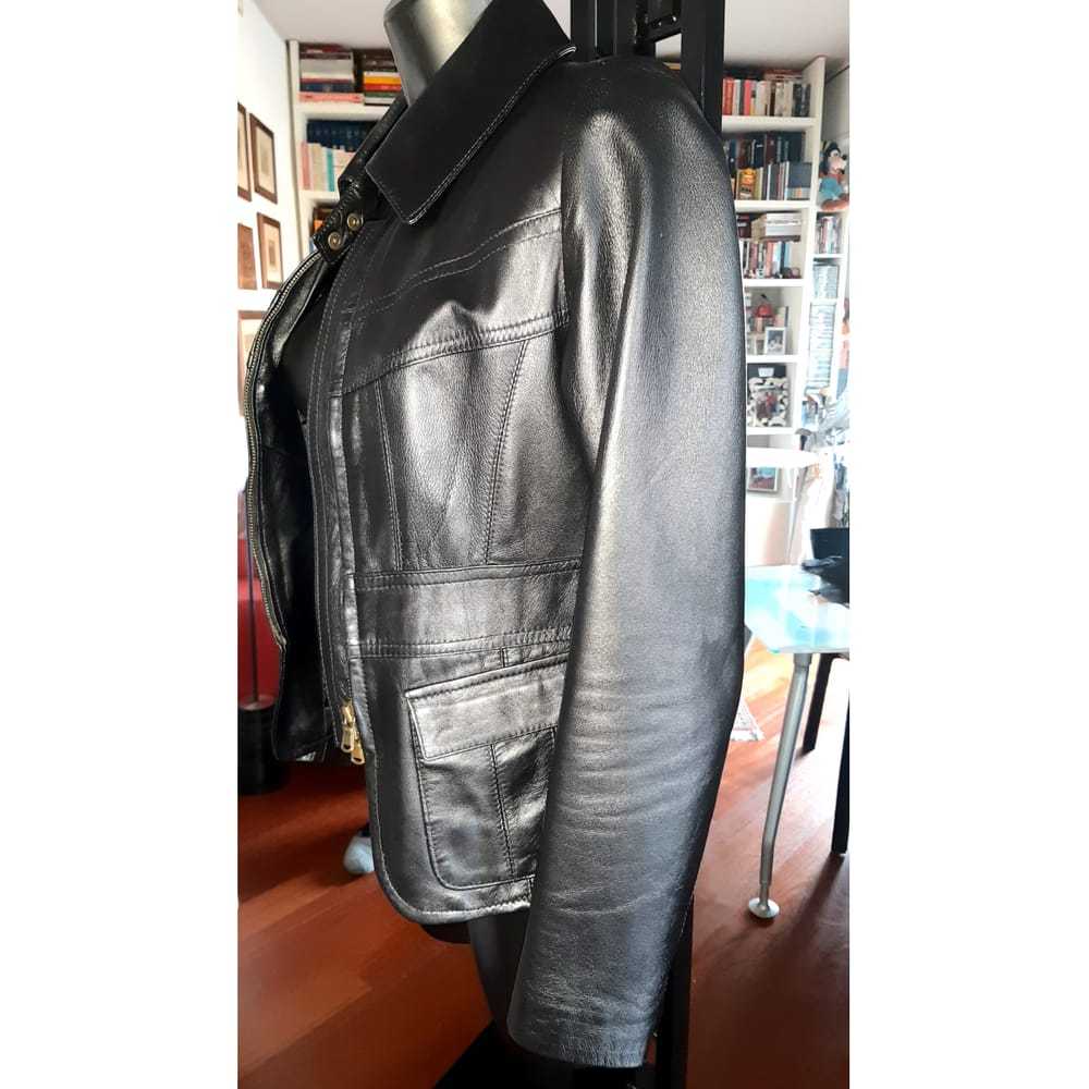 Blumarine Leather blazer - image 7