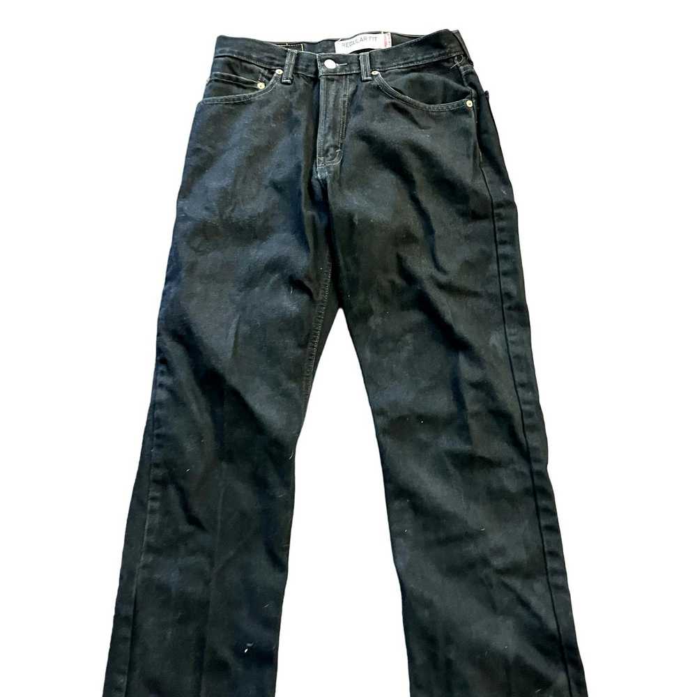 Vintage Y2K VTG Black Levis 501 Denim Jeans Butto… - image 10
