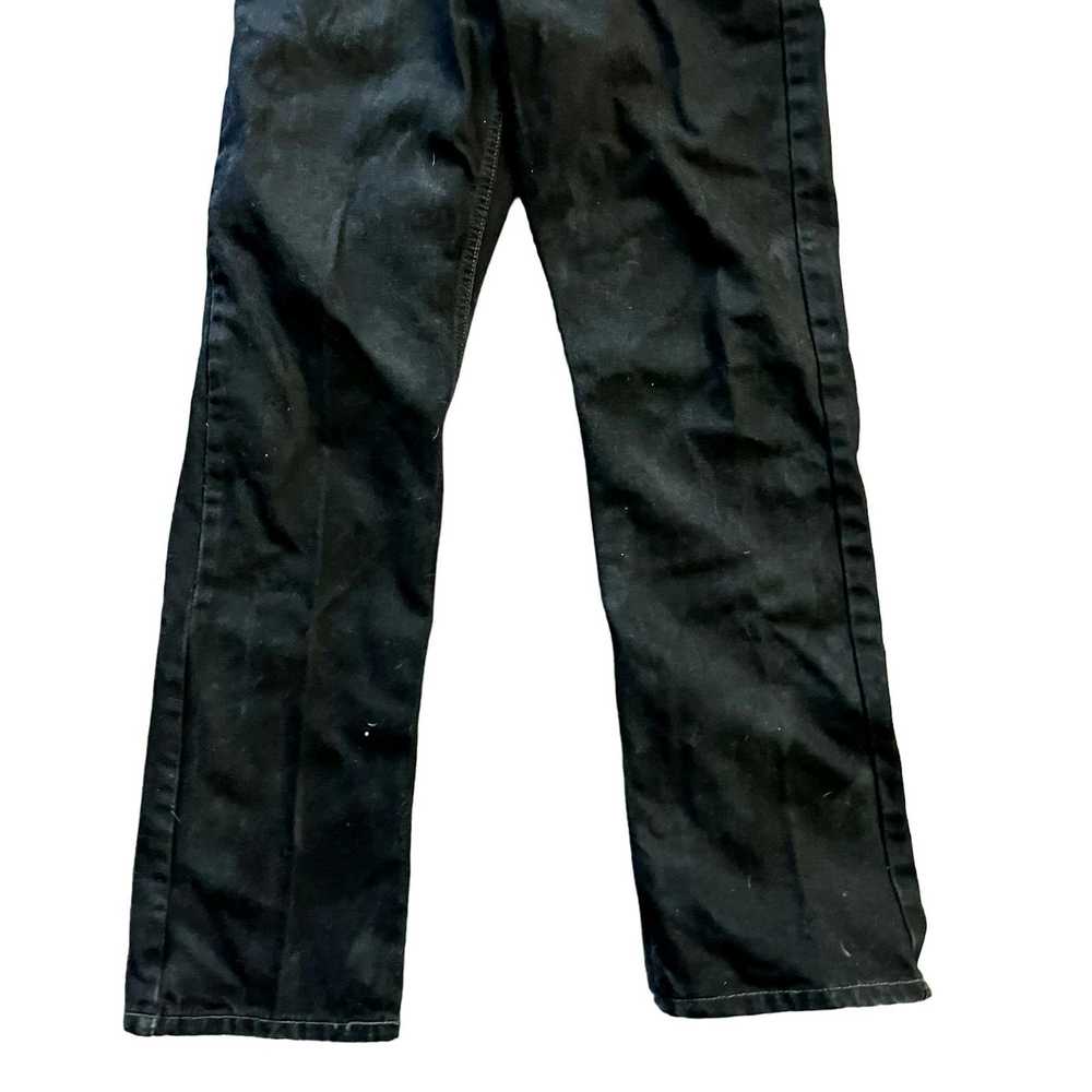Vintage Y2K VTG Black Levis 501 Denim Jeans Butto… - image 11
