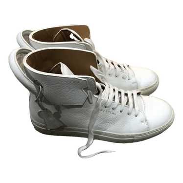 Buscemi Leather high trainers - image 1