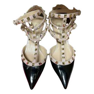 Valentino Garavani Rockstud patent leather heels - image 1