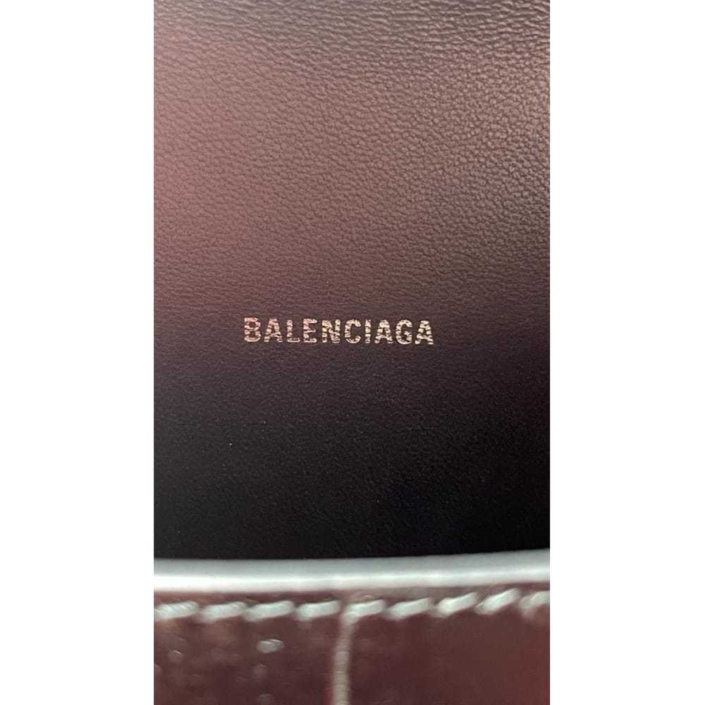 Balenciaga Hourglass leather crossbody bag - image 4