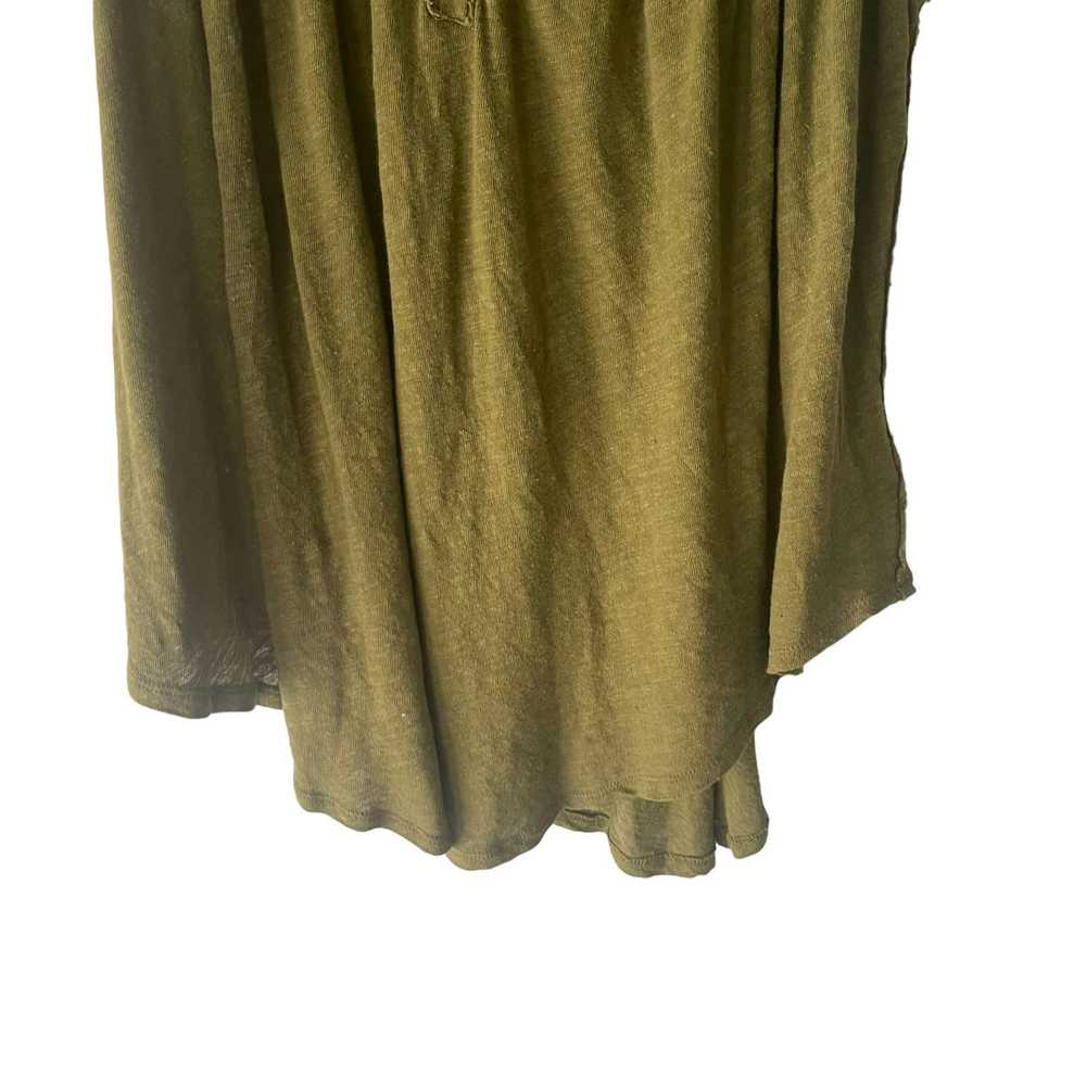 Other We The Free Women Small Green Linen Boho Sl… - image 4