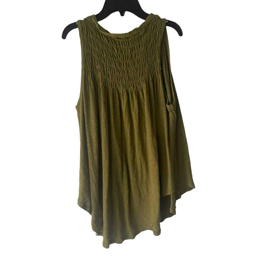 Other We The Free Women Small Green Linen Boho Sl… - image 7
