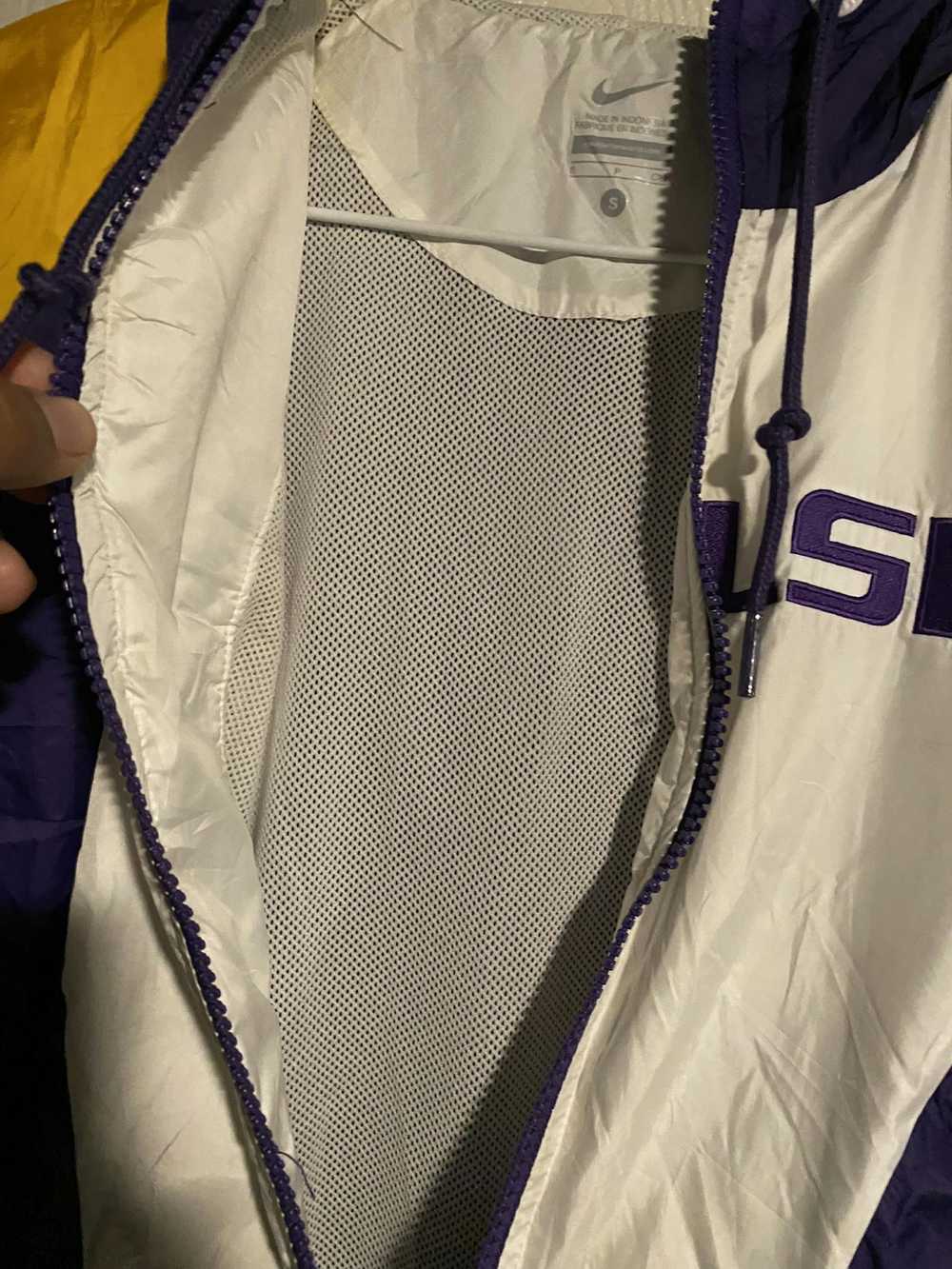 Nike × Streetwear × Vintage Nike LSU windbreaker - image 5