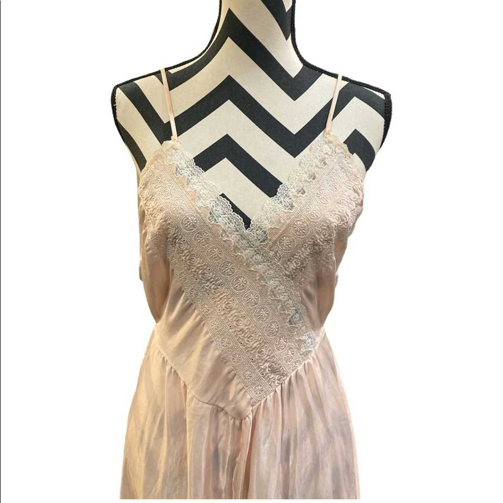 Dior Vintage Miss Dior Blush V-neckline Dress - image 9