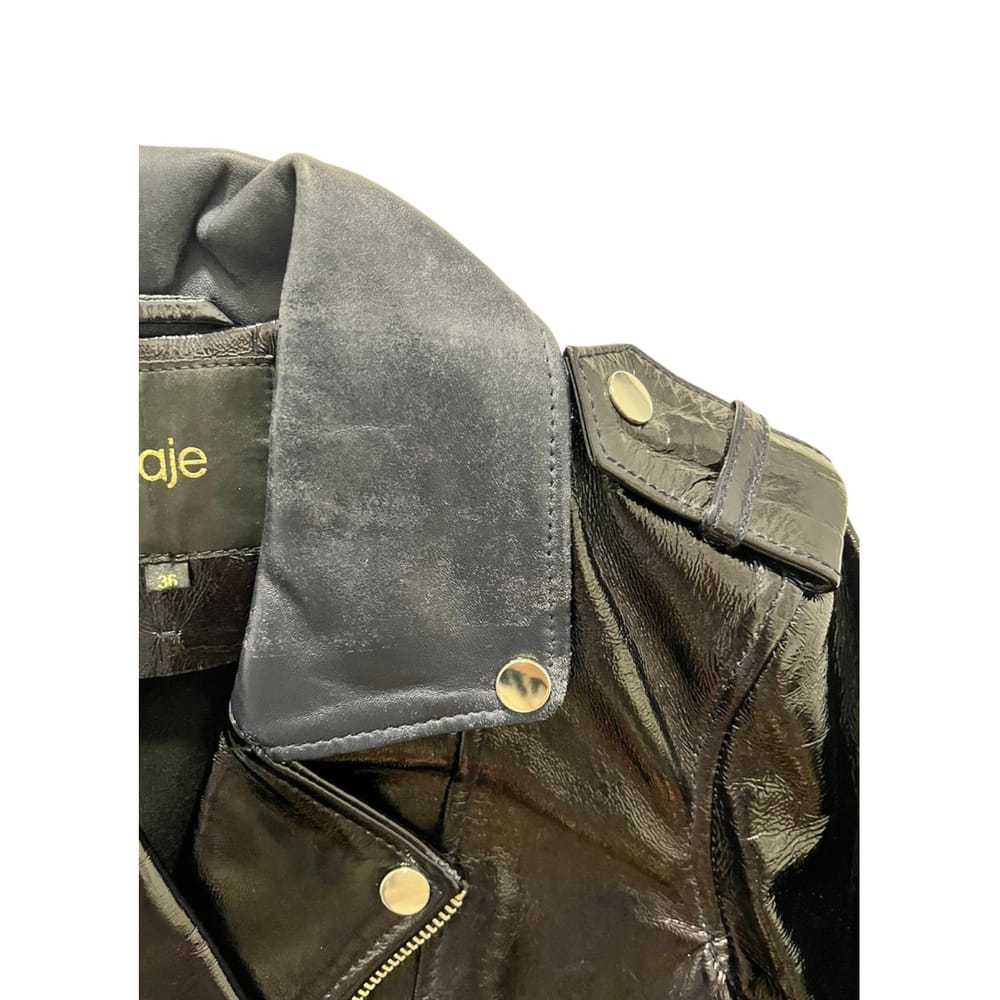 Maje Leather biker jacket - image 6