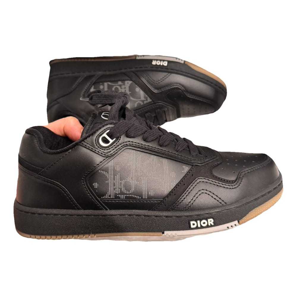 Dior Homme Leather low trainers - image 2