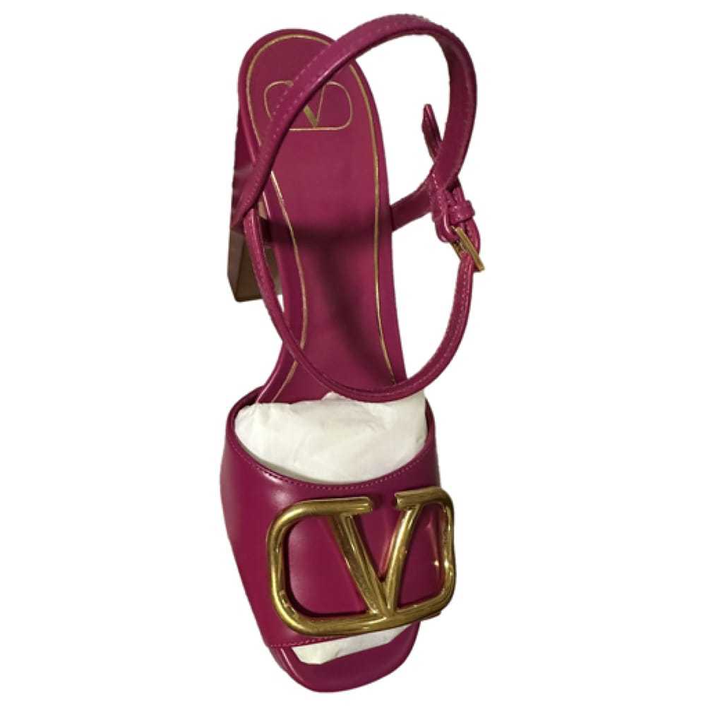 Valentino Garavani VLogo leather heels - image 1