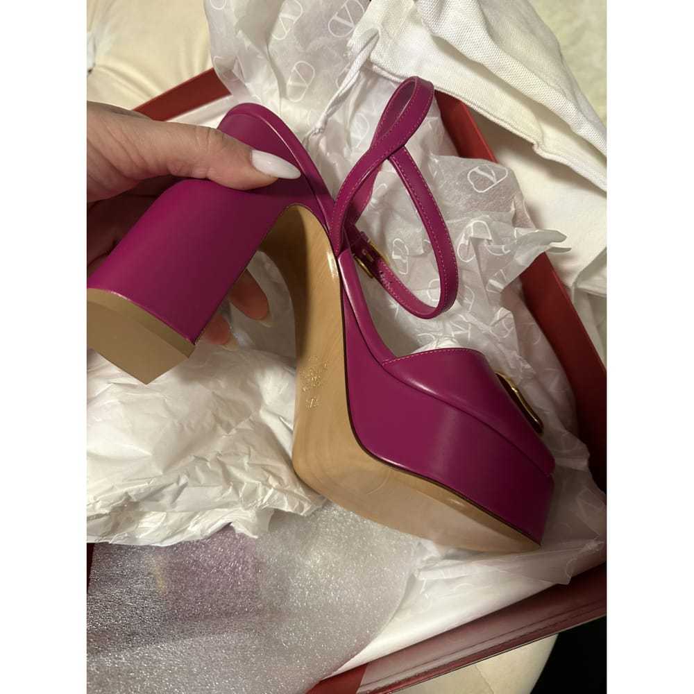 Valentino Garavani VLogo leather heels - image 2