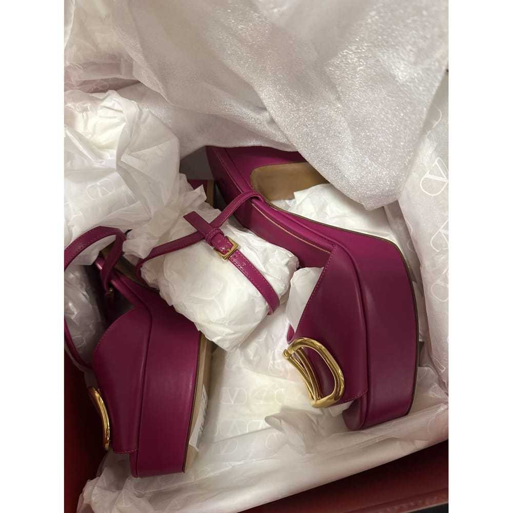 Valentino Garavani VLogo leather heels - image 3