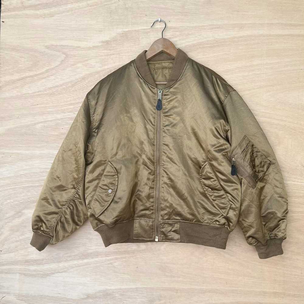 Bomber Jacket × Military × Streetwear MILITARY RE… - image 1
