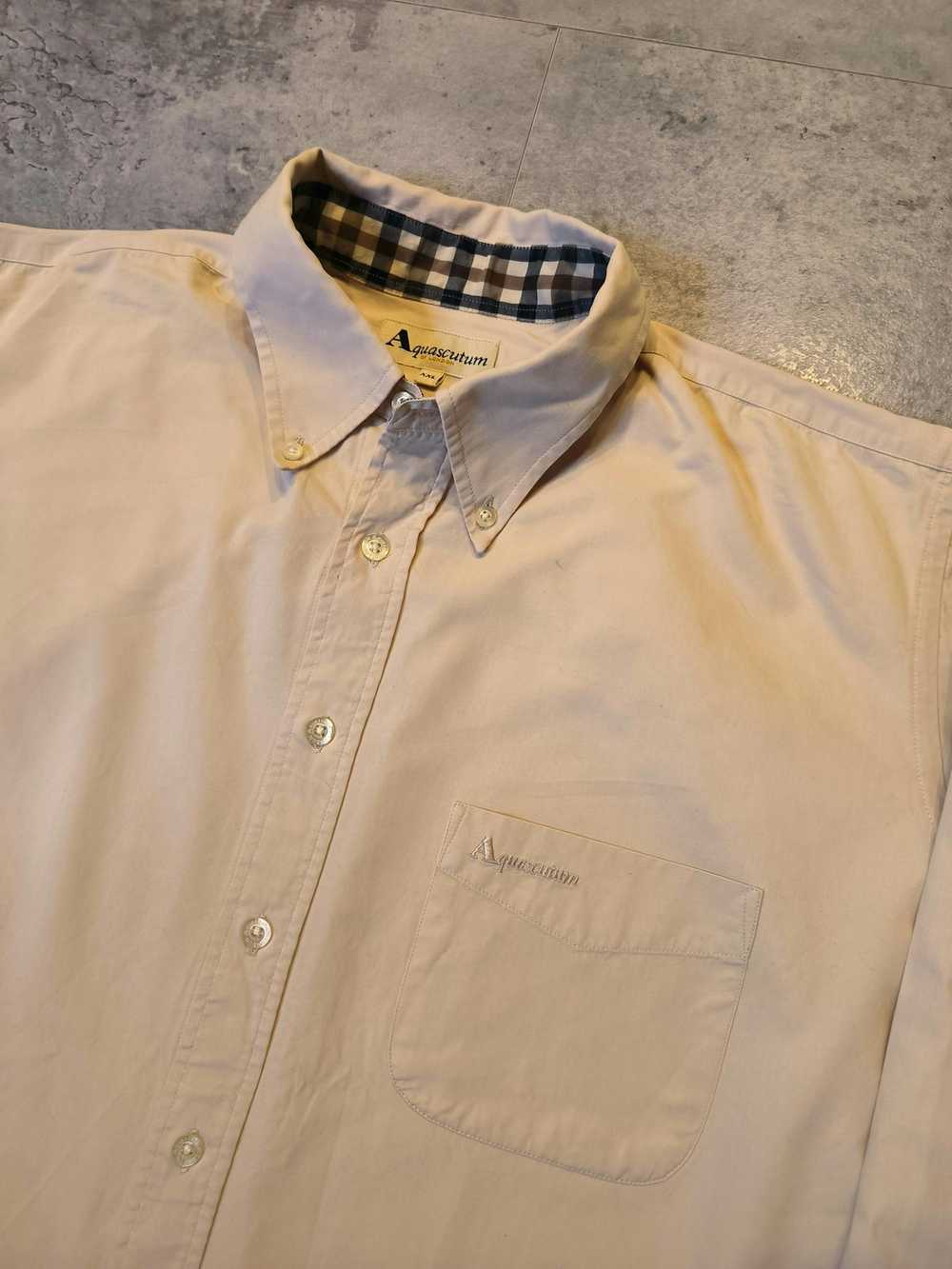 Aquascutum Aquascutum London Long Sleeve Shirt Bu… - image 3