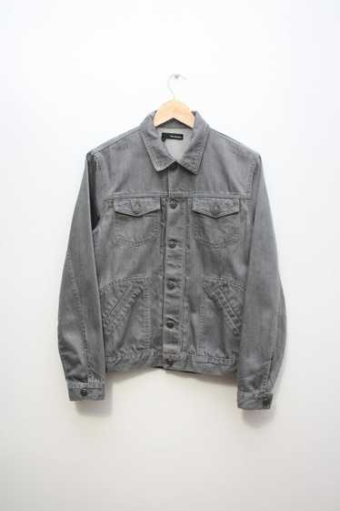 The Kooples The Kooples Grey Denim Jacket Men's Sm