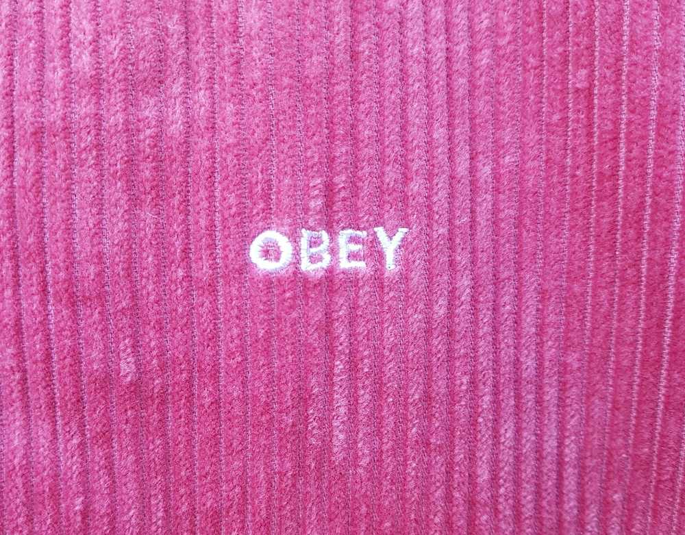 Obey × Streetwear Obey Corduroy Anorak Pullover H… - image 6