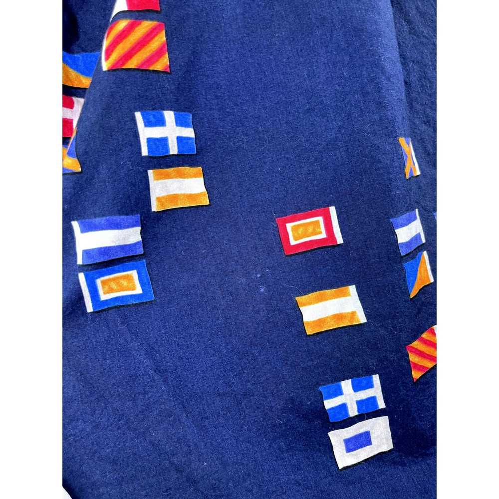 Nautica Men's Country Flag Nautica Button Front S… - image 7