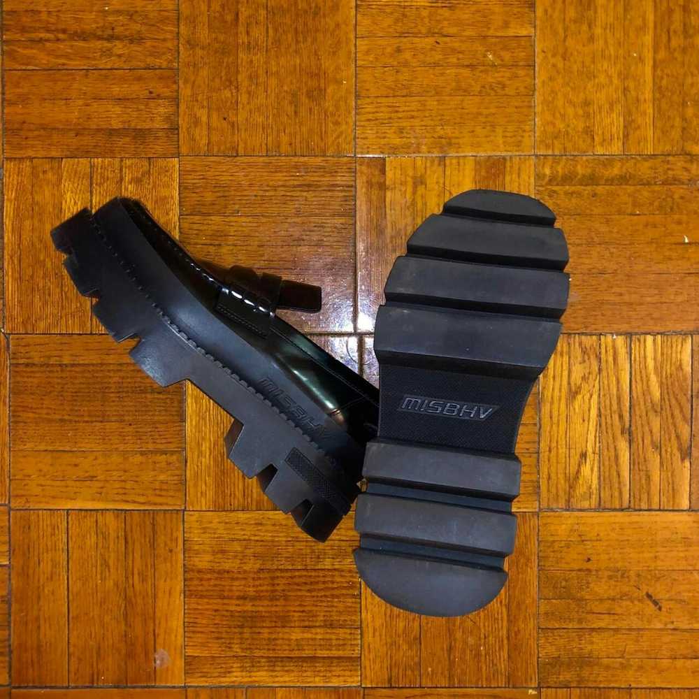 Misbhv MISBHV black combat leather loafers - image 4