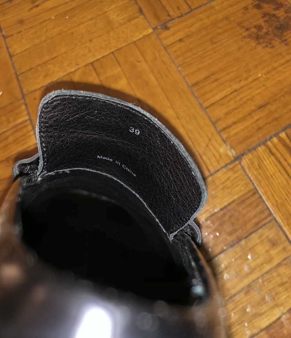 Misbhv MISBHV black combat leather loafers - image 5