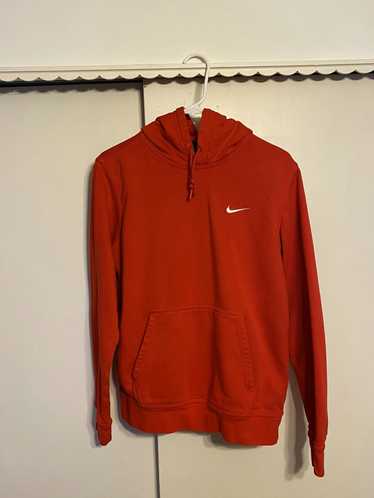 Nike × Vintage Red Nike Hoodie - image 1