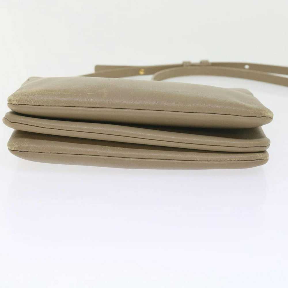 Celine CELINE TRIO SMALL Shoulder Bag Leather Bei… - image 11
