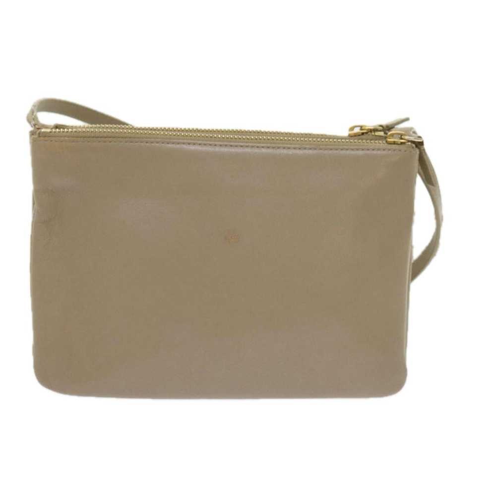 Celine CELINE TRIO SMALL Shoulder Bag Leather Bei… - image 3
