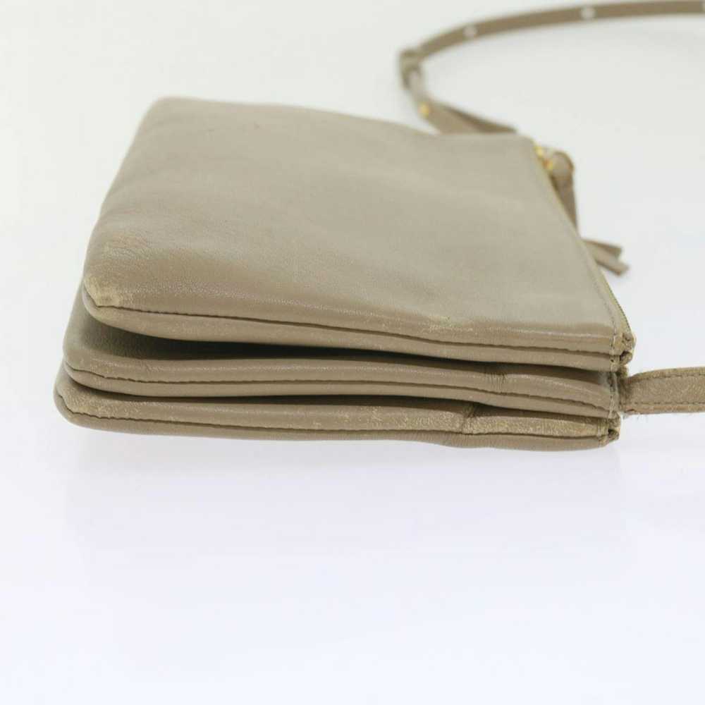 Celine CELINE TRIO SMALL Shoulder Bag Leather Bei… - image 5