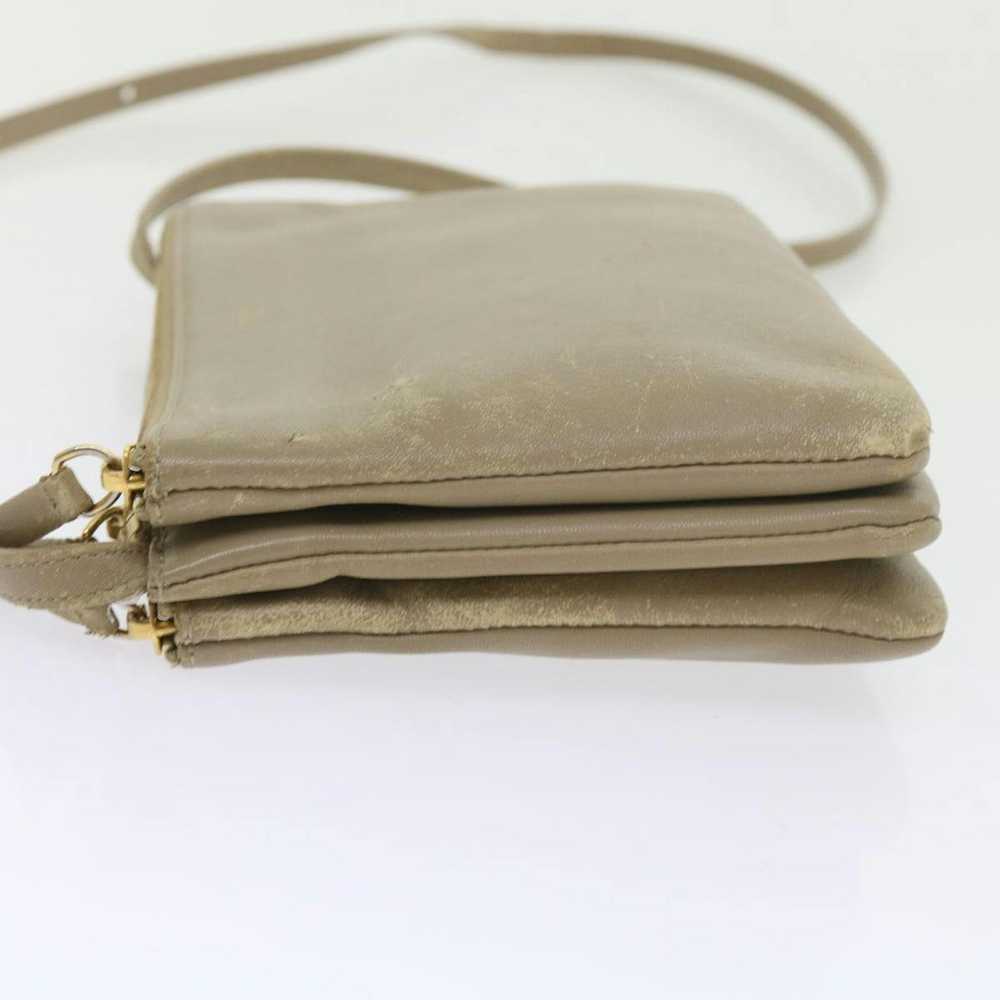 Celine CELINE TRIO SMALL Shoulder Bag Leather Bei… - image 6