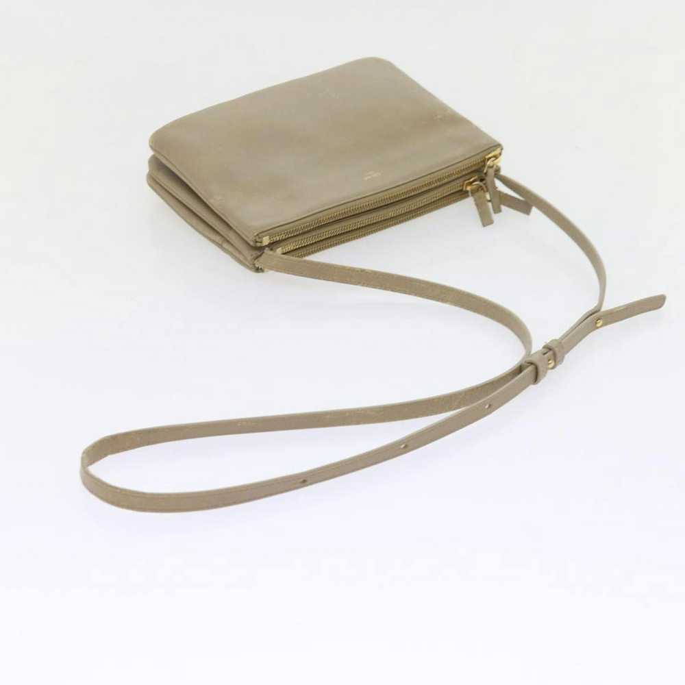 Celine CELINE TRIO SMALL Shoulder Bag Leather Bei… - image 8